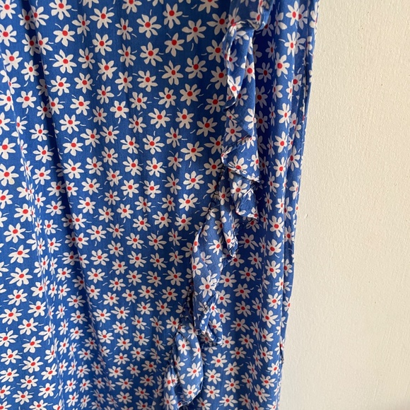 Madewell Ruffled Wrap Maxi Dress in Mini Daisy - Picture 5 of 6